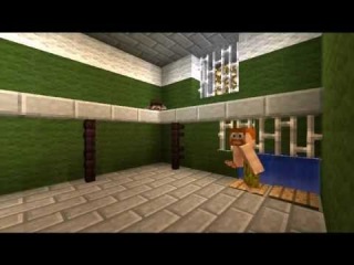 Зеленый слоник (пародия в Minecraft)