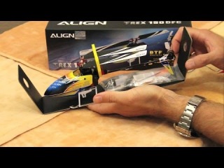 ALIGN Trex 150 Unboxing and binding to Spektrum radio with Alan Szabo Jr.