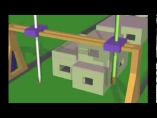 Строительство с помощь технологии Contour Crafting