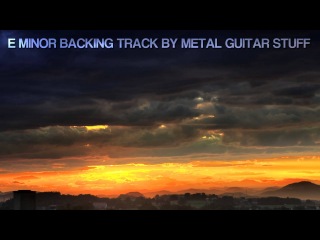 E Minor Sad Guitar Backing Track Acoustic Ballad