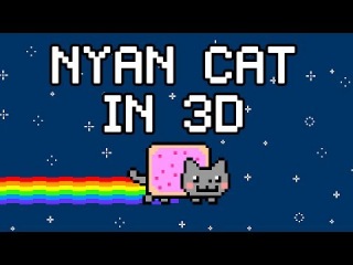 Nyan Cat in amazing 3D