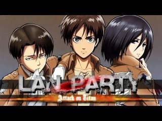 Attack on Titan Game Taking Back Trost - LAN Party