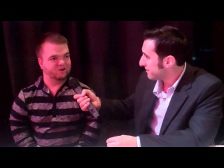 Soscia Talks To WWE's Hornswoggle!