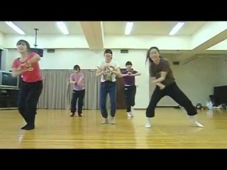 「ダンス」にんじゃりばんばん Mirror dance Ninjari Ban Ban