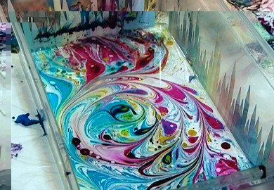 Афиша Ижевск 24 декабря МК ЭБРУ- Рисование на воде