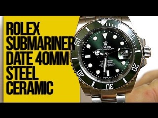 Rolex Submariner Date 40mm Steel Ceramic