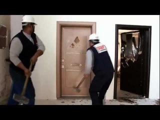 The most security door in the world. I Have EVER Seen !!!
