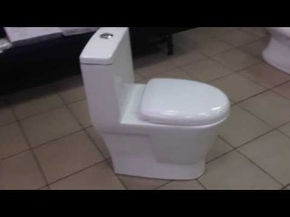 Белый унитаз моноблок Portu CL 12012