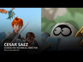 Cesar Saez - Rigging Reel 2013