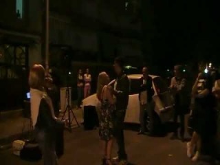 Sosia di Nino D'Angelo Freddy - Brano io vivo live Serenata a Titti da Caserta