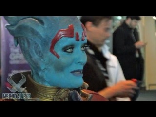 Rana McAnear as Samara - Mass Effect Cosplay - PAX East 2013
