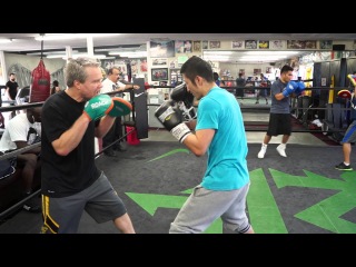 Fists of Gold, Zou Shiming vs Hall of Fame Trainer, Freddie Roach at Wildcard Gym