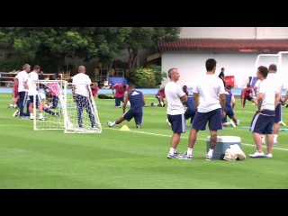 Pre-Season Tour day 4: Evening training in Bangkok