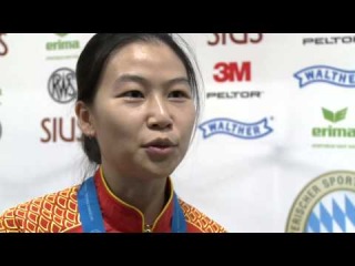 10m Air Rifle Women Interview - ISSF Rifle&Pistol World Cup Final 2013, Munich (GER)