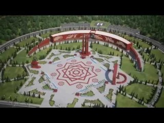 Memorial Park project in Ashgabat