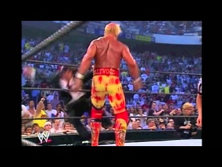 Brock Lesner vs Hollywood Hulk Hogan 08/08/02