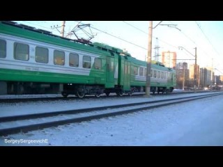 Электропоезд ЭД4М-0446 ЦППК в лучах зимнего солнца, SergeySergeevichE