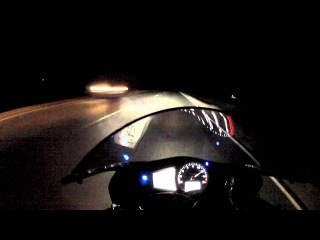 GoPro HD Hero 2 Low Light Test Footage - Triumph Daytona 675