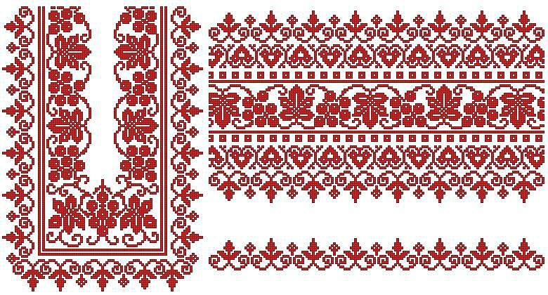 Кубанский орнамент картинки