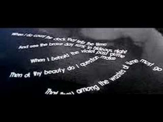 Shakespeare's Sonnet 12