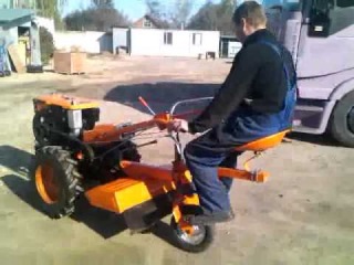 Дизельный мотоблок Forte МХ 101 - обкатка-2