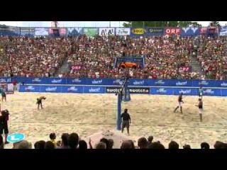 Cunha-Ricardo BRA Brink-Reckermann GER 2-1 (21-19, 18-21, 15-9) Final Klagenfurt Grand Slam 2011