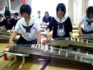 Japanese high school koto club