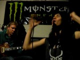 VAINS OF JENNAs NEW SINGER JESSE FORTE & NICKI KIN JAMMING AT REHEARSAL.