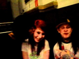 Mike from PTV & Robert from Adept sing happy birthday for my friend