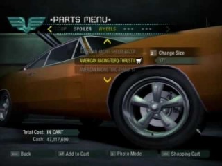 NFS Carbon Dom Toretto 1969 Dodge Charger
