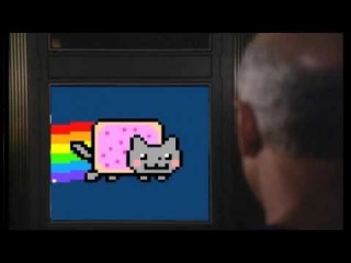 Picard gets Nyan'd