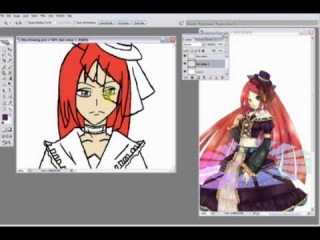 UTAU- Namine Ritsu- Love Is War- Speed Painting