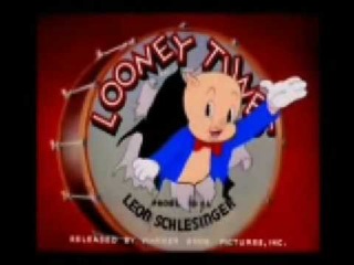 Porky Pig Cartoon Ending That's All Folks!