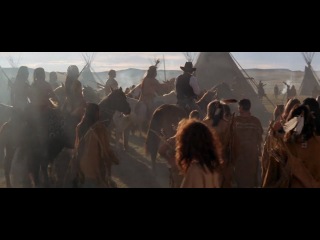 Dances With Wolves / Танцующий с волками (1990) исторический драматический фильм.Фильм был номинирован на Оскар в двенадцати категориях, семь из которых он выиграл. Премьера состоялась 19 октября 1990 года в Вашингтоне. Режиссёр и исполнитель главной роли Кевин Костнер работал над фильмом более пяти лет. В 1991 году отмечен двумя «Оскарами» — за лучшую режиссуру и за лучший фильм. Костнер является одним из шести режиссёров в истории мирового кинематографа, получивших эту награду за дебютный фильм.