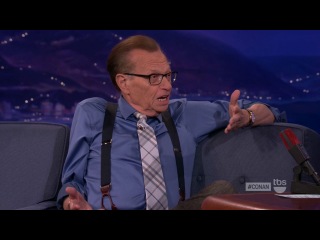 Conan - 2014.02.12 - Larry King, Cristin Milioti, (Jhené Aiko)