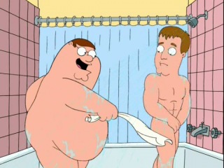 Peter griffin naked in the shower — photo 4
