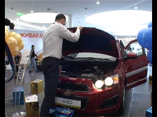 Презентация Chevrolet Aveo и Chevrolet Cruze HB