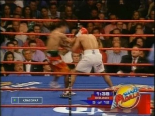 2005-03-19 Erik Morales vs Manny Pacquiao (vacant WBC International Super Featherweight Title/vacant IBA Jr. Lightweight Title)