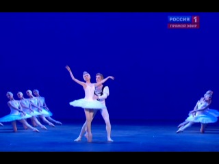 «Лебединое озеро» - Белое адажио - Светлана Захарова, Андрей Уваров и артистки балета