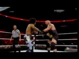 WWE Monday Night Raw 02.12.2013 - R-Truth & Xavier Woods vs. Tons Of Funk (Brodus Clay & Tensai) (w/Cameron & Naomi)