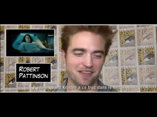 Старое/новое Интервью Роба на Comic Con International 2012 (Роб говорит о своей любимой сцене)