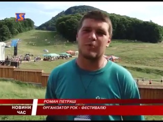 Група Time-R. попадає в кадри На каналі ТРК „Мукачево (М-Студіо)”на фестивалі Велет