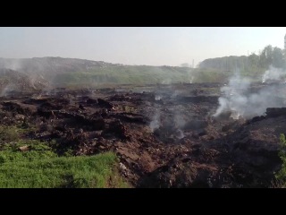 Полигон ТБО г.Тюмень Велижанский тракт 12 км от города