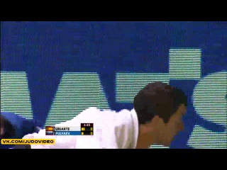 2013 World Championships Rio (-66kg Repechage) URIARTE Sugoi (ESP) - PULYAEV Mikhail (RUS)