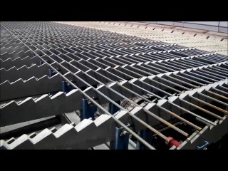 Испытания на участке холодильника сортопрокатного стана в Балакове