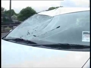 Police. Two Swedish women run across the motorway in the UK. The first woman gets hit by a lorry and the second woman gets hit by a car.