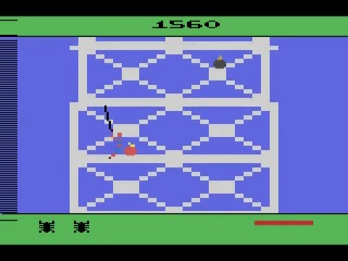 Parker Brothers - Spider-Man (1982) gameplay