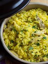 Рис с шафраном и курицей