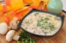 Грибной суп с сыром
