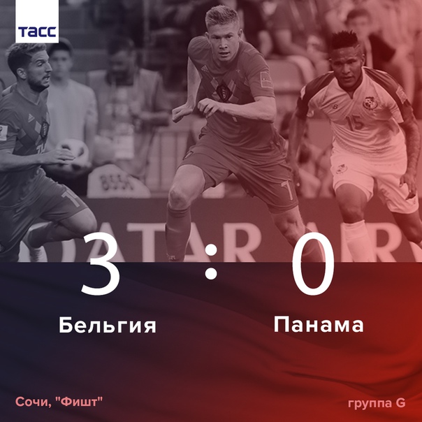 3:0 ! Сборная Бельгии разгромила команду Панамы в матче чемпионата мира по футболу: